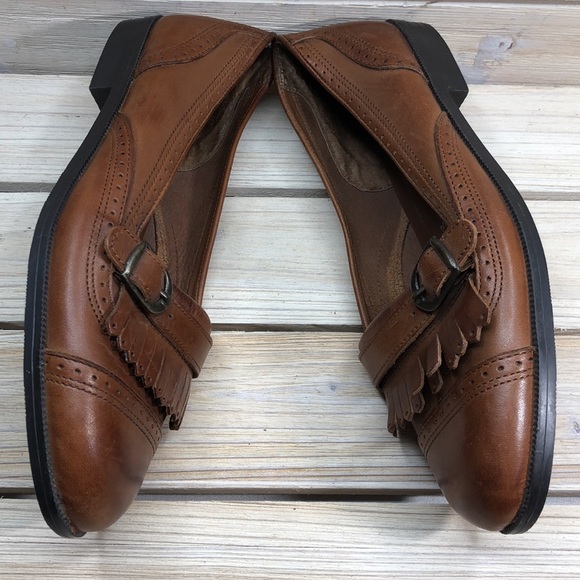 The Leather Collection Loafers - Size 6 1/2 - Picture 4 of 9